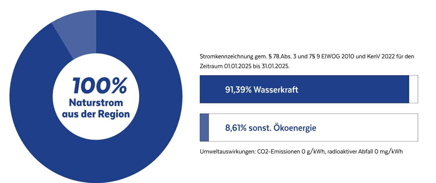 Stromkennzeichnung 2026